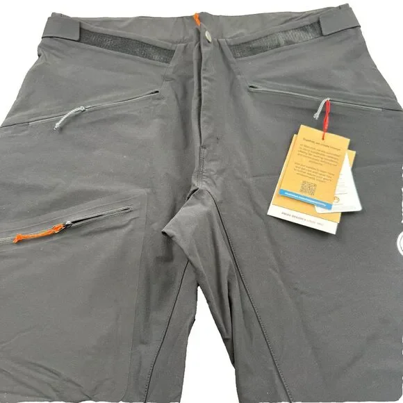NWT Mammut Taiss SO Shorts Men’s 36 Black  Alpine Climbing , Hiking, Outdoor - Picture 2 of 14